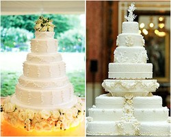 Inspirasi Kue Pengantin dari 10 Selebriti Dunia 