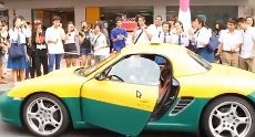 Taksi Porsche Pernah Dipakai Trik Marketing di Bangkok Thailand
