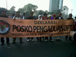  Buka Posko Pengaduan di Bundaran HI, Panwaslu DKI Jaring Pelapor