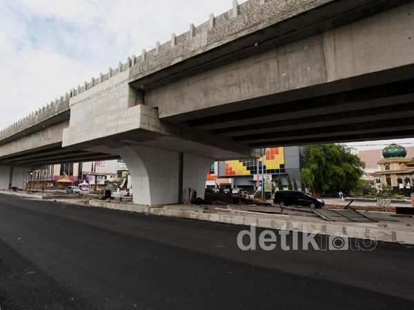 Demi PON, Flyover Jend Sudirman Riau Dikebut