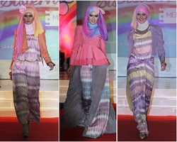 Baju Muslim Terbaru Karya Dian Pelangi Didominasi Warna Pastel