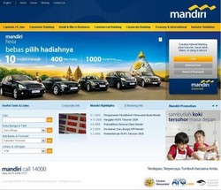 Situs Palsu Bank Mandiri Terendus dari Yunani
