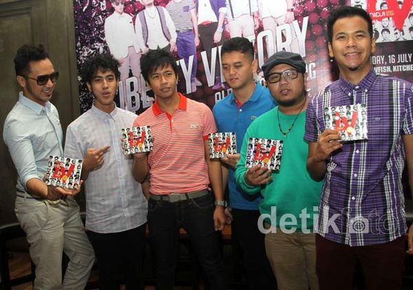 Nidji Launching Album Liberty Victory