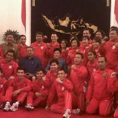 Presiden SBY Ingin Indonesia Raya Berkumandang di Olimpiade 