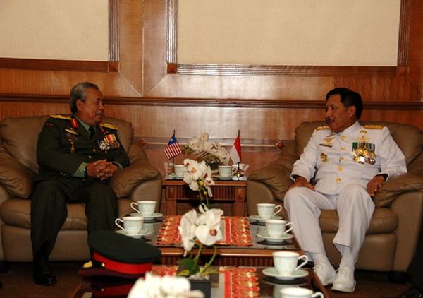 Panglima TNI Terima Panglima Tentara Malaysia