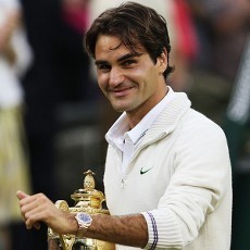 Lewati Rekor Sampras, Federer Bangga