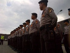 Amankan Bus dari Aksi Brutal, Polda Sulselbar Gelar Pasukan di Terminal