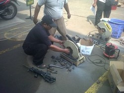 Kejari Jakarta Timur Musnahkan 47 Kg Ganja & 72 Senpi Rakitan