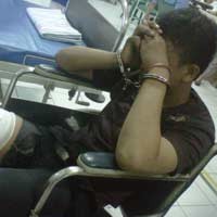 Pencuri Motor di Ketintang Menyerah Setelah Didor