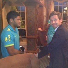 Kedapatan Bertemu Hulk, Villas-Boas: Kami Cuma Ngobrol