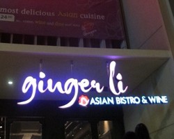 Ginger Li, Restoran Oriental dengan Nuansa Western