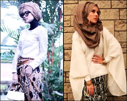 10 Inspirasi Tampilan Stylish dengan Hijab