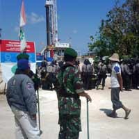 Warga Blokade Sumur Migas PT EML di Sumenep, 1 Pos Dirusak