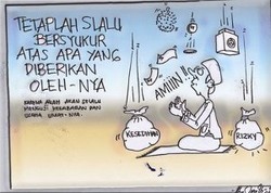 Si Belang & Si Botak yang Tak Pandai Bersyukur