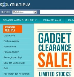 Ada Obral Gadget di Multiply