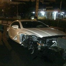 Sebelum Menabrak, Pengemudi Mercy Pacu Kendaraan 100-150 Km/jam