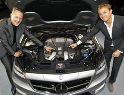 Mesin Mercy Buatan 2 Pebalap F1