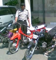 Tujuh Motor Balap Liar Disita Polisi