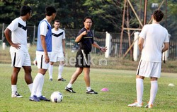 Mereka hanya melakukan latihan ringan.