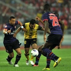 Arsenal Kalahkan Malaysia All-Star 2-1