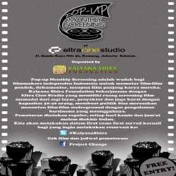 Yuk, Nonton Film Indie di Pop-up Monthly Screening!