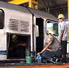 Jelang Mudik, 8 Lokomotif Tua Diperiksa