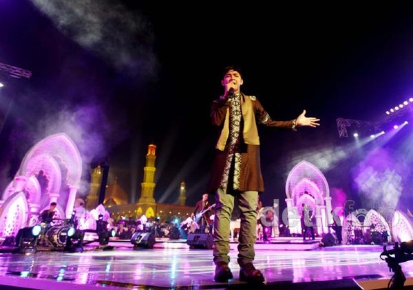 Aksi Ungu di Tabligh Akbar RCTI 