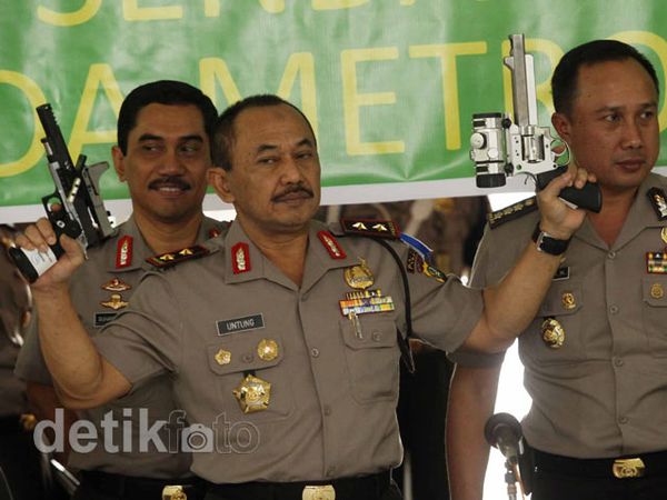 Operasi 9 Hari, Puluhan Senpi Disita