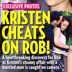 Ini Dia Foto-foto Perselingkuhan Kristen Stewart