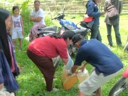 Ratusan Warga Kendari Ricuh Berebut Minyak Tanah Murah