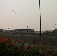 Menteri PU Resmikan Fly Over Rawa Buaya