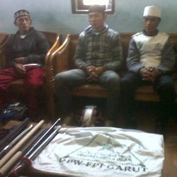 Kedapatan Bawa Senjata Tajam, 4 Pemuda di Garut Diciduk Polisi