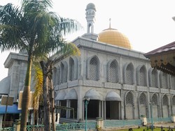  3 Tahun Renovasi, Masjid Raya Pekanbaru Tak Kunjung Beres 
