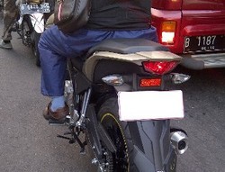 Yamaha V-Ixion Terbaru Berkeliaran di Jakarta
