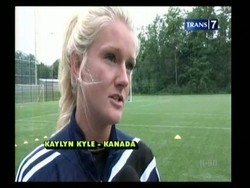 Pesepakbola Cantik di Arena Olimpiade