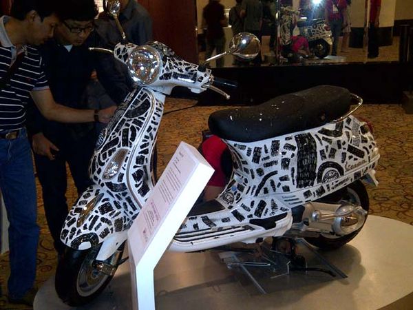 Lelang Vespa untuk Amal Tembus Rp 57,5 Juta