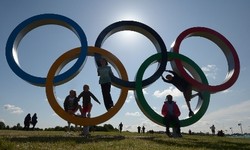 Main-main ke Taman Olimpiade London 2012 di Inggris