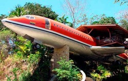 Di Costa Rica, Ada Pesawat Jadi Hotel