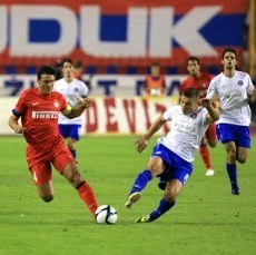 Inter Kalahkan Hajduk Tiga Gol Tanpa Balas