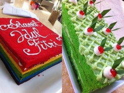 Mau Bikin Rainbow Cake? Cek Video Resepnya di myTrans