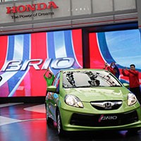 Honda Brio Diluncurkan Dengan Spektakuler