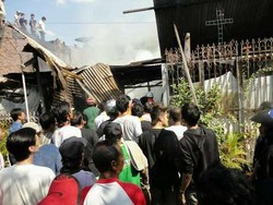 Identifikasi 7 Korban Kebakaran di Semarang Selesai, 1 Korban Dimakamkan