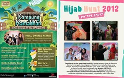 Hari ini, Tim Hijab Hunt 2012 On The Spot di Plaza Semanggi