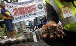Setahun Menyisir DKI, Saber Kumpulkan Lebih dari 1 Ton Paku