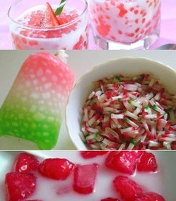 Sagu Mutiara, Jali, dan Biji Delima, Isian Takjil yang Lezat!