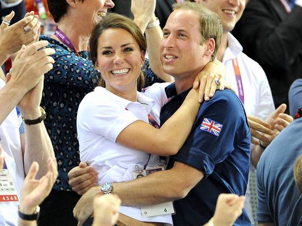 Kemesraan William & Kate di Olimpiade