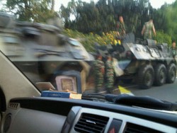 Panser TNI Mogok di Km 4 Tol Jagorawi Arah Jakarta, Awas Macet!