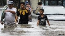 Manila Lumpuh, Separuh Wilayah Terendam Banjir