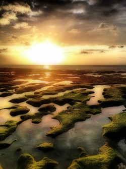 Sunset Balangan Beach Bali