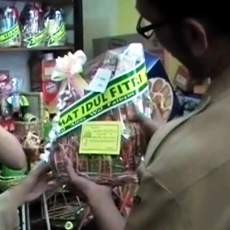 Razia Parsel, Petugas Temukan Label Mamin Kadaluarsa Dipalsu